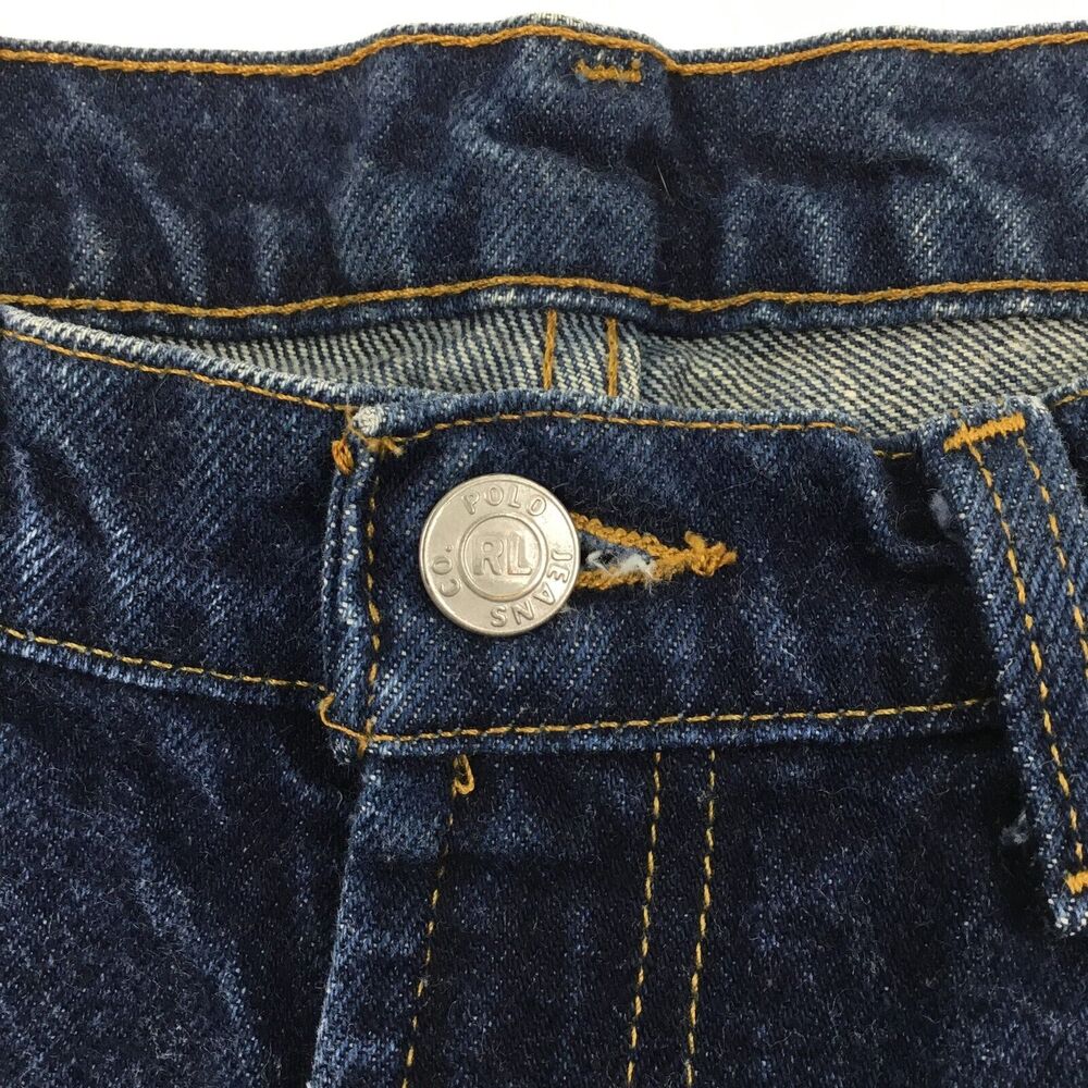 Ralph Lauren Polo Jeans Co Women's Size 14X31 Bootcut Denim Jeans Pants Blue - Picture 9 of 12
